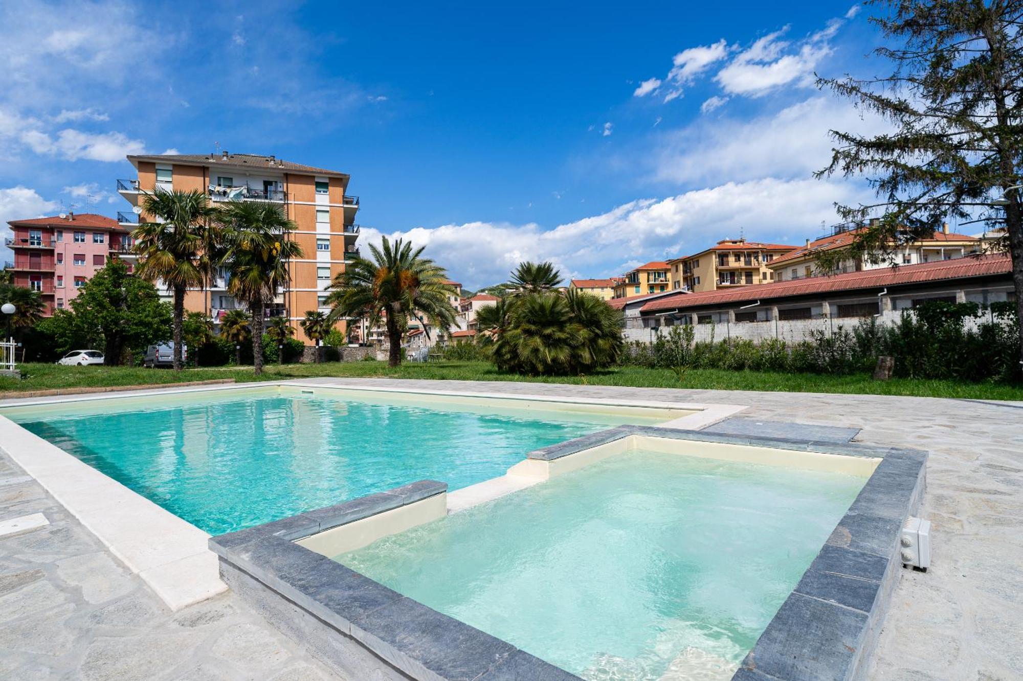 Il Gattino Di Porto - Apt 6 - Monolocale Terrazzo Piscina Imperia Extérieur photo